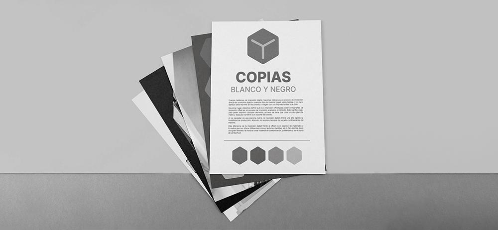 ervicio profesional de copias blanco y negro ideales para oficinas y estudiantes
